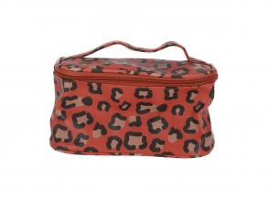 Sminktáska leopárd mintával