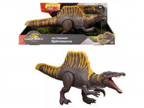 Jurassic World: Újjászületés Tail Thrasher Spinosaurus kolosszális dinoszaurusz figura - Mattel