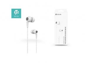 Devia ST310447 Kintone Eco fehér fülhallgató headset