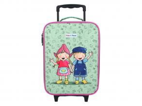 Fien és Teun kerekes bőrönd állati barátok