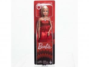 Barbie: 80. évfordulós ünnepi baba Rubinvörös ruhában  Mattel