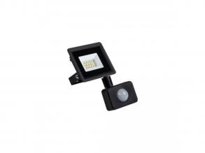 LED reflektor , 10 Watt , természetes fehér , mozgásérzékelős , IP65 , fekete , GRUN , Kanlux