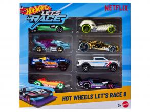 Hot Wheels: Let's Race 8db-os kisautó szett 1/64 - Mattel