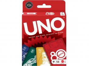 UNO kártya 80 éves rubinvörös kiadás