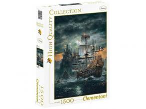 Clementoni: A kalózhajó 1500 db-os puzzle - High Quality Collection