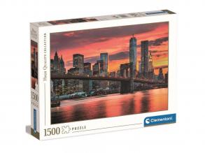 East River alkonyatkor 1500 db-os HQC puzzle - Clementoni