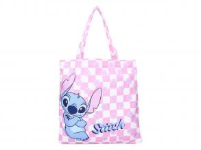 Stitch bevásárló táska rózsaszín