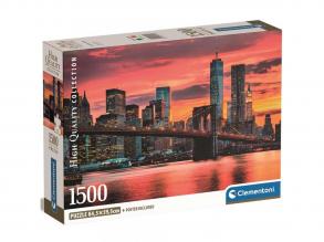 Híd az alkonyatban 1500 db-os HQC puzzle 84,5x59,5cm - Clementoni