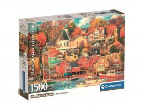 Kikötováros 1500 db-os HQC puzzle 84,5x59,5cm - Clementoni