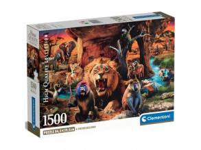 Állatok compact 1000 db-os puzzle - Clementoni