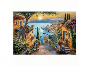 Clementoni Lépcső a kikötőhöz puzzle, 1500 darabos