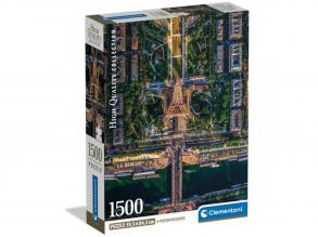 Párizs felett HQC 1500 db-os compact puzzle - Clementoni