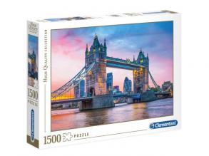 Tower Bridge HQC 1500db-os puzzle - Clementoni