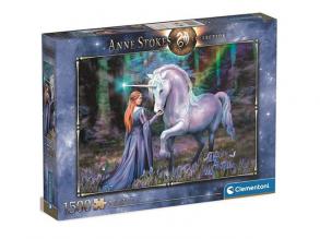 Anne Stokes: Blue Bell Woods 1500db-os puzzle - Clementoni