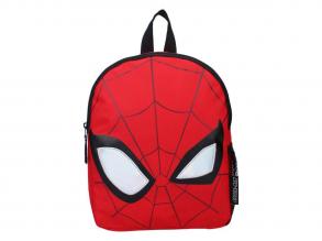 Pókember hátizsák piros