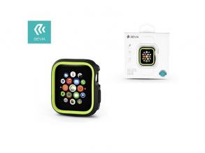 Devia ST323867 Dazzle Apple Watch 4 40mmfekete/zöld védőtok