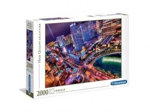 Las Vegas HQC 2000 db-os puzzle - Clementoni