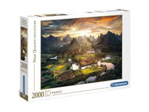 Kínai táj HQC 2000db-os puzzle - Clementoni