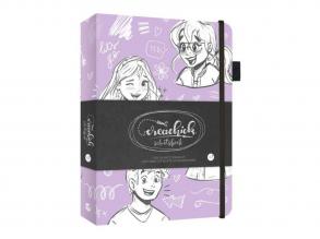 CreaChick vázlatfüzet lila