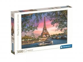 HQC Eiffel-torony, Párizs 3000 db-os puzzle - Clementoni