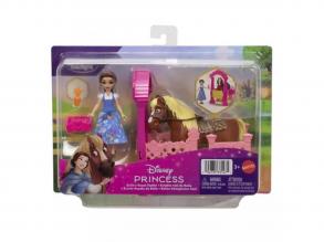 Disney Hercegnők: Mini Belle hercegnő királyi lovardája - Mattel