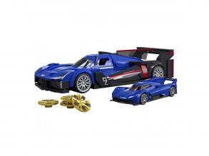 Hotwheels Mega Speed Series: Cadillac GTP szuperautó építőszett, 236 részes