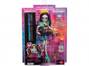 Monster High Skelita Calaveras baba kiegészítőkkel - Mattel