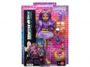 Monster High Clawdeen Wolf baba kiegészítőkkel - Mattel