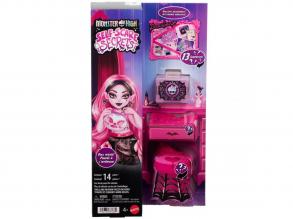 Monster High Rémségápolás Draculaura baba kiegészítőkkel - Mattel