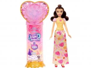 Disney Hercegnők: Csupaszív meglepetés baba - Belle - Mattel