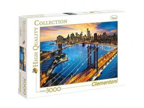 New York HQC puzzle 3000db-os - Clementoni