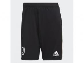 Juve Adidas férfi fekete/fehér színű futball rövid nadrág