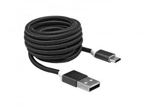 Sbox USB AM-MICRO-15B 1,5m fekete Micro USB kábel