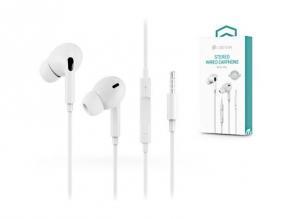 Devia ST340697 Smart fehér mikrofonos fejhallgató