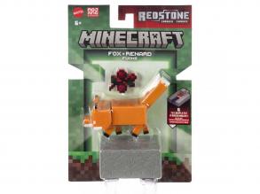 Minecraft: Róka karakter játékfigura kiegészítőkkel - Mattel