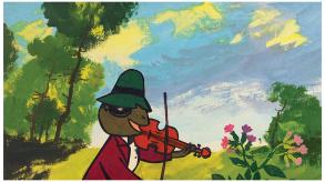 A tücsök és a hangya diafilm