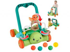 Fisher-Price: Teknőcpajtis járássegítő - Mattel