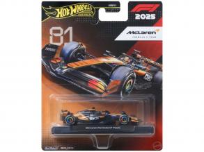 Hot Wheels Premium: McLaren Formula 1 team No.:81 kisautó 1/64 - Mattel