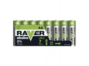 RAVER alkáli elem AA 8db/fólia