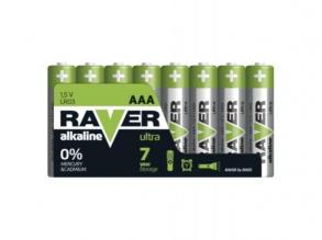 RAVER Alkáli Elem LR03 (AAA) 8DB/BLISTER