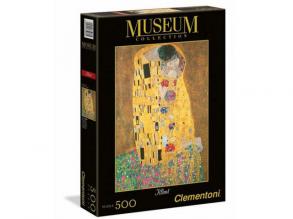 Museum Collection: Gustav Klimt - Csók 500 db-os puzzle - Clementoni