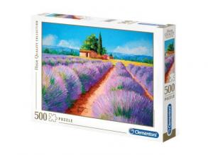 Clementoni: Levendulamező 500 db-os puzzle - High Quality Collection
