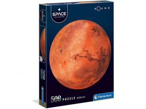 Space Collection: Mars kerek 500db-os puzzle - Clementoni