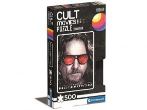 Cult Movies: A nagy Lebowski HQC puzzle 500db-os - Clementoni