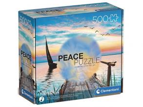 Peace Puzzle: Békés szellő 500db-os puzzle - Clementoni