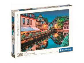Strasbourg óvárosa HQC 500db-os puzzle - Clementoni