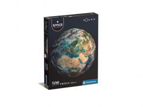 Space Collection: Föld kerek 500db-os puzzle - Clementoni