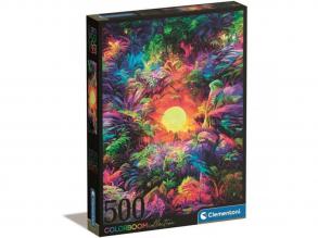 Colorboom: Pszihedelikus puzzle 500 db-os - Clementoni