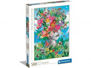 Fejjel a dzsungelben HQC 500 db-os puzzle - Clementoni