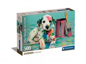 High Quality Collection - Dalmata kölyök 500 db-os puzzle- Clementoni